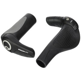 Ergon Unisex's GP2 Grips, Black, Small