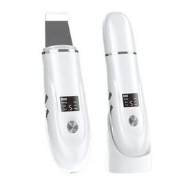 Vantisan Limpiador Facial Ultrasónico, Skin Scrubber Facial con 4 Modos de Cuidado de la Piel, USB Recargable Skin Scrubber Peeling, Limpiador Facial para Puntos Negros, Acné y Poros