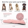 Pink Dog Bed for Crate Washable 36 Inch Kennel Pads