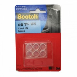 1.2cm 18-Pack Door Noise Reduction Pad Impact Protection Pad 2ea