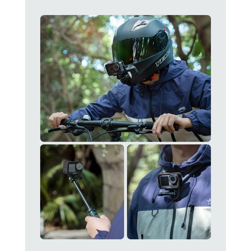 TELESIN 54g Ultra-Light Camera Cage for DJI Action 5 Pro