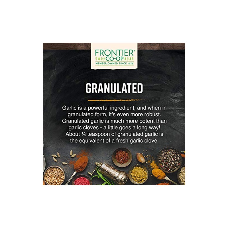 Frontier Co-op Garlic Granules 1lb