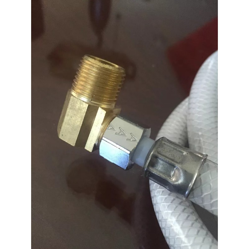 FlowTite 4All One Valve Fits All PushOn Hoses 36" White