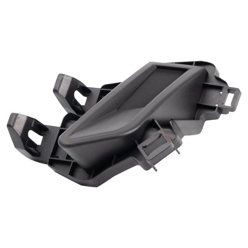 TRQ Front Left Fog Light Hole Cover Black Drivers Side