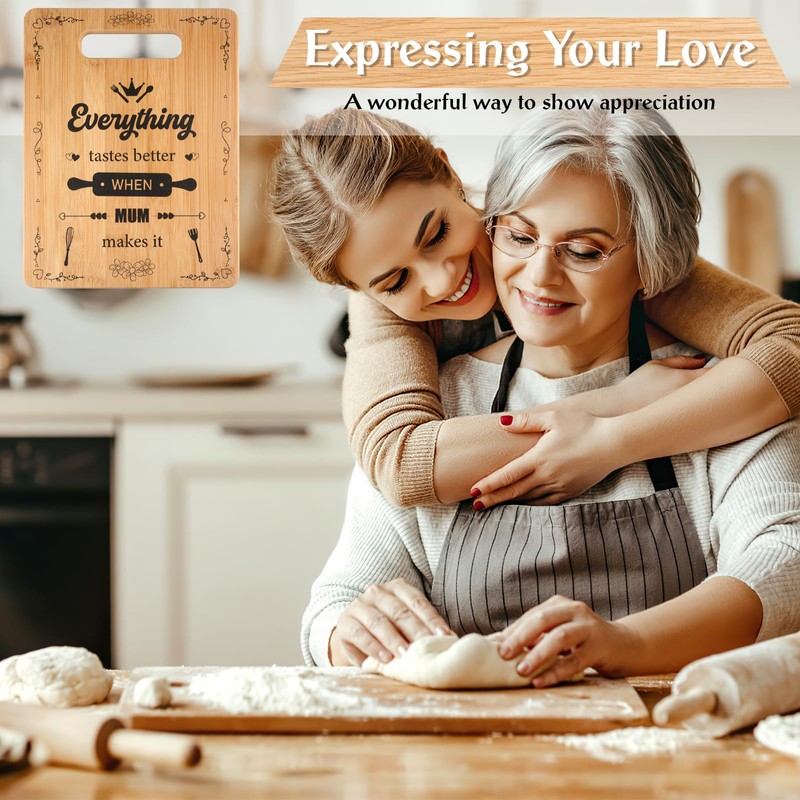 Wood Chopping Board, Luxury Gift for Chef, Housewarming, Christmas -
