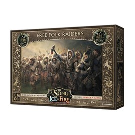 CMON A Song of Ice and Fire Tabletop Miniatures Free Folk Raiders Unit Box - Unleash The Wild Fury! Strategy Game for Adults, Ages 14+, 2+ Players, 45-60 Minute Playtime, Made by CMON