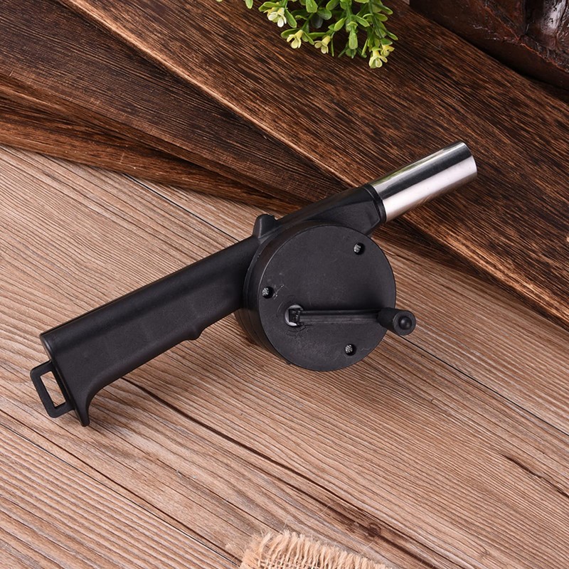 Manual BBQ Blower | Portable Hand Crank BBQ Air Blower,Manual