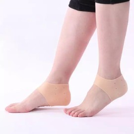 [품질보증] 발뒤꿈치 실리콘 보습패드 각질패드 발보습 발각질 풋케어 Quality Guaranteed Silicon Heel Moisturizing Pad Exfoliating Pad Foot Care [1 pair (skin)]