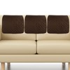Foppla Sofa Headrest Cover 3 Pieces Soft Polyester Headrest Protector