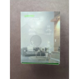 WEMO Wi-Fi Smart Light Switch Apple Home Kit White - WLSO503