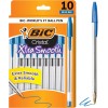 BIC Cristal Xtra Smooth Ballpoint Pen, Medium Point (1.0mm), Blue,