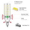 inShareplus E12 LED Bulbs, 12 Pack - Daylight 6000K, 16W