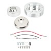 Steering Wheel Hub Adapter Polished 5 and 6 Hole Strong