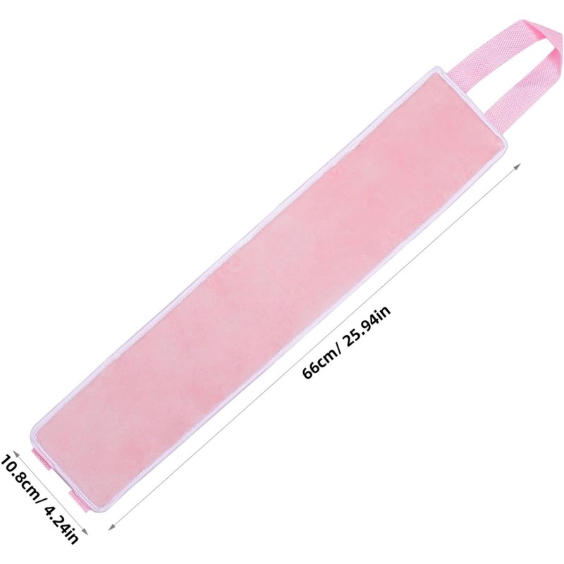 Aplicador de Bronceador para Espalda Rosa, Banda y Duradera, Mango