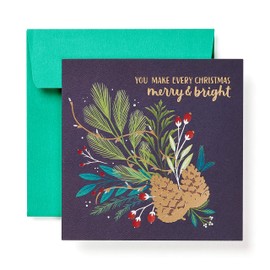 American Greetings Christmas Card (Thanks for Bringing Light and Love)