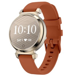 Soft Silicone Sport Bands Compatible with Garmin Lily 2/Lily 2 Active Smart Watch Quick Release Replacement Wristband