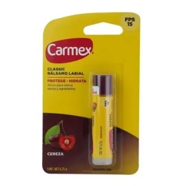 Balsamo Labial Carmex Classic Cereza Fps 15 4.25 G                                                                                                    