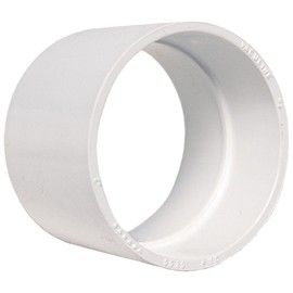 Straight 2" PVC Coupling
