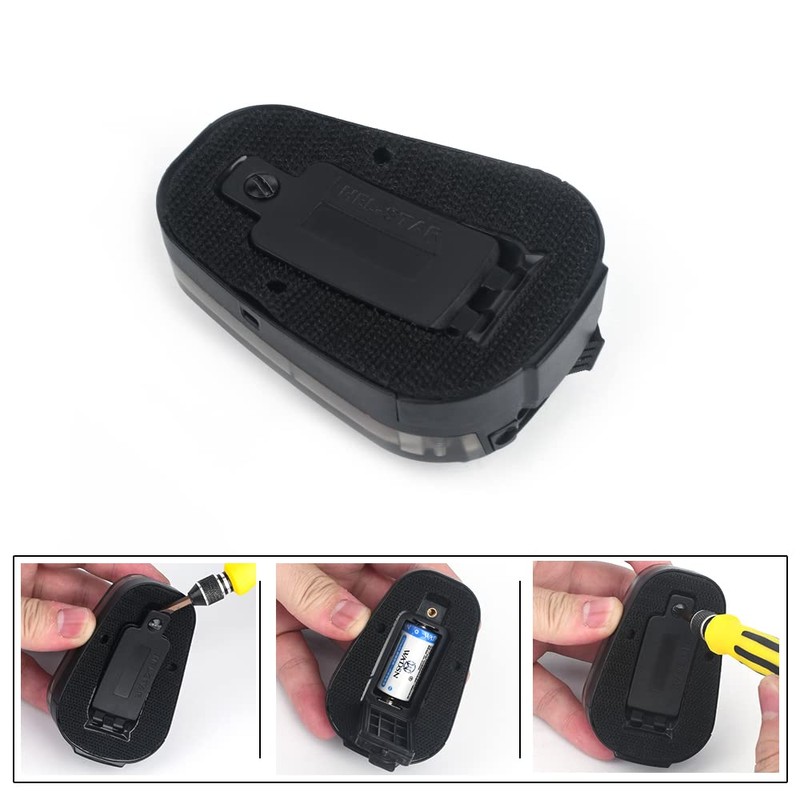 SBGJMY Tactical Helmet Signal Lights, Green and IR Strobe Light,