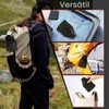 Funda impermeable para jabón de viaje con bolsa de malla,