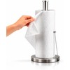 SEAFON Portarrollos Papel Cocina 33 cm Acero Inoxidable Brazo de