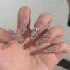 Nail Tip, Long Nail Tip, 24 Pieces, Spring, Summer, Handmade