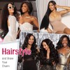 Beworthair 13x6 Body Wave Lace Front Wigs Human Hair Pre