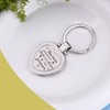 Engraved Photo Frame Keychain for Women Aunt from Niece, Unique