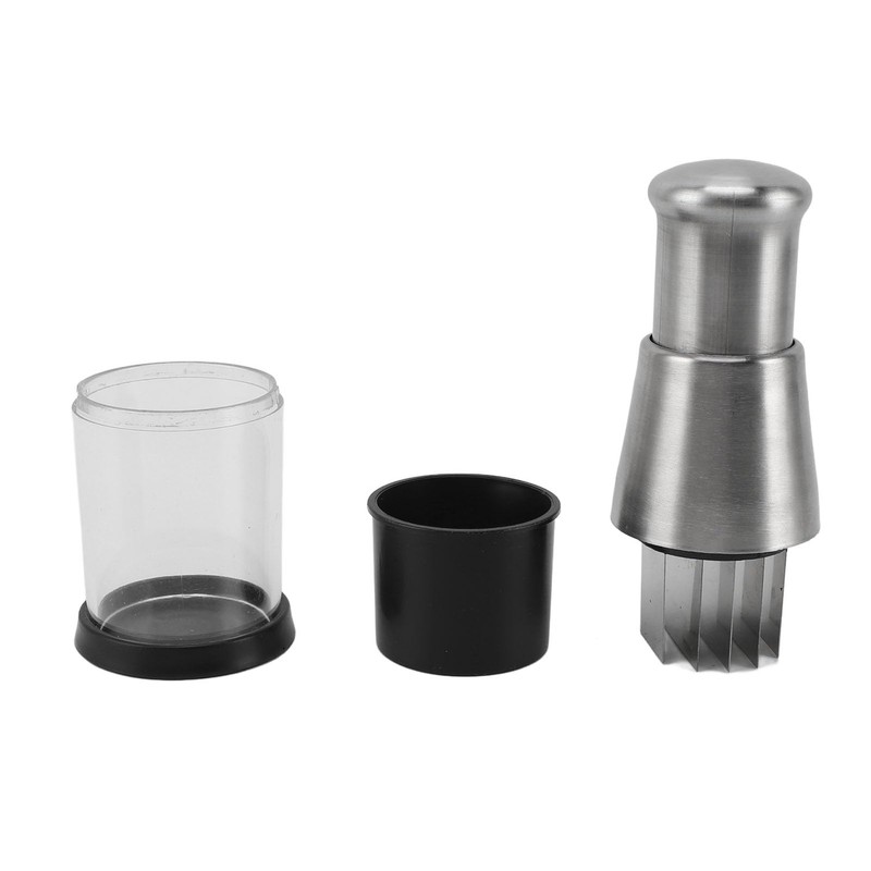 Hand Chopper, Stainless Steel Garlic Mincer, Chop with Slap, Fast