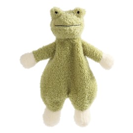 Apricot Lamb Stuffed Animals Security Blanket Green Frog Infant Nursery Character Blanket Luxury Snuggler Plush 10 Inches