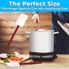 Restaurant Grade, Heavy Duty 14 In. Silicone Spatulas 2 Pack.