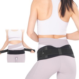 NISEKO 骨盤ベルト 産前 産後 二重ベルト ４本のボーン メッシュ素材 通気 ズレにくい 軽量 薄型 腹帯 妊婦帯 腰ベルト 骨盤 サポーター 腰 腰用 ベルト コルセット 加圧 洗濯可能 男女兼用