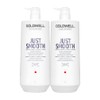 Goldwell Dualsenses Just Smooth Taming Shampoo 1000 ml Conditioner 1000