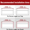 Crystal Vision Premium Pre-Installed LED Kit for Showcase, Display Case,