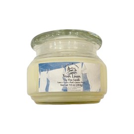 Fresh Linen - Size: 10 oz Glass Jar