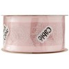 Offray 1.5" Wide Sheer Edge Satin Craft and Decorative Ribbon,