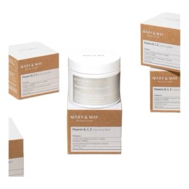 Mary&may Vitamin B, C, E Cleansing Balm 120g Balsamo Facial