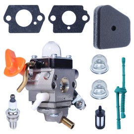 Mtanlo FS90R Carburetor C1Q-S174 For Stihl FS90 FS110 HT101 FS130 FS100 FS110R KM110R KM130 HL100 HT100 FS100RX FS130R FS87 FS100R KM90 KM90R KM100 KM110 KM130R FC90 FC95 FC100 FC110 HL90 Trimmer