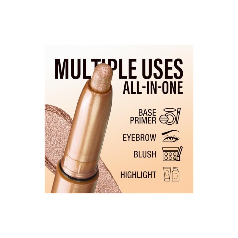 6 Pieces Eyeshadow Stick Set, Cream Eyeshadow Pencil Crayon, Waterproof