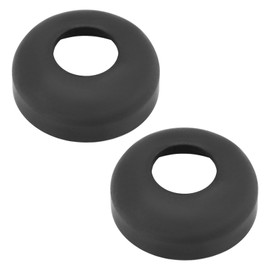 Create idea 2 Pieces 3/8 Inch Bicycle Rear Wheel Hub Shells Steel Front and Rear Wheel Bearing Hub Shells for 3/8 Inch Mountain Bike Axle Bicycle Rear Axle Black