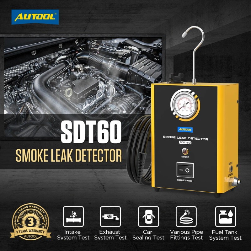 AUTOOL EVAP Smoke Machine Automotive Smoke Tester Portable Car Smoke