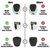 Open Top Handcuff Case, Handcuff Holder for Duty Belt, Nylon