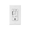 Monte Carlo ESSWC-6-WH Transitional Wall Control in White Finish, See