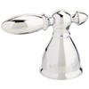 Delta Faucet H516 Victorian, Single Metal Lever Handle Kit, Chrome