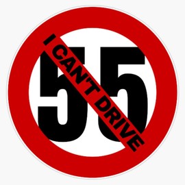 I CANT DRIVE 5 inches5 inches Bumper Sticker Vinyl Decal 5 inches