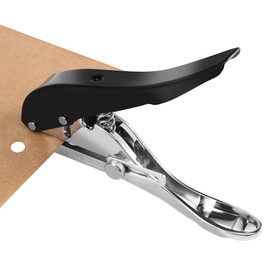 Haptufer 10mm Circle Hole Punch Paper Punch Hand-Held Round Single Hole Punch for ID Cards PVC Cards Badge Photos