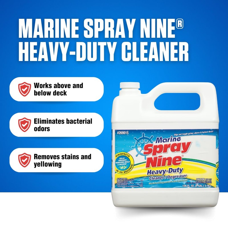 Spray Nine 26901S Marine Cleaner - 1 Gallon, 128 Fl