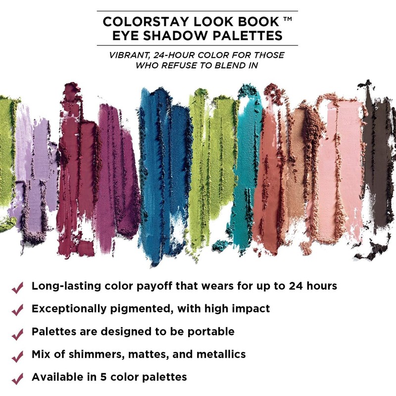 REVLON PROFESSIONAL Colorstay Looks Book - Paleta de sombras de