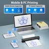 Tattoo Stencil Printer, Wireless Thermal Tattoo Printer with 10 Pcs