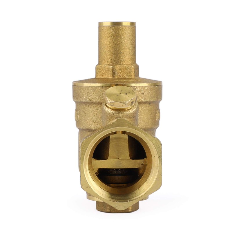Areyourshop DN25 1" Brass Adjustable Water Pressure Reducing Regulator Valves
